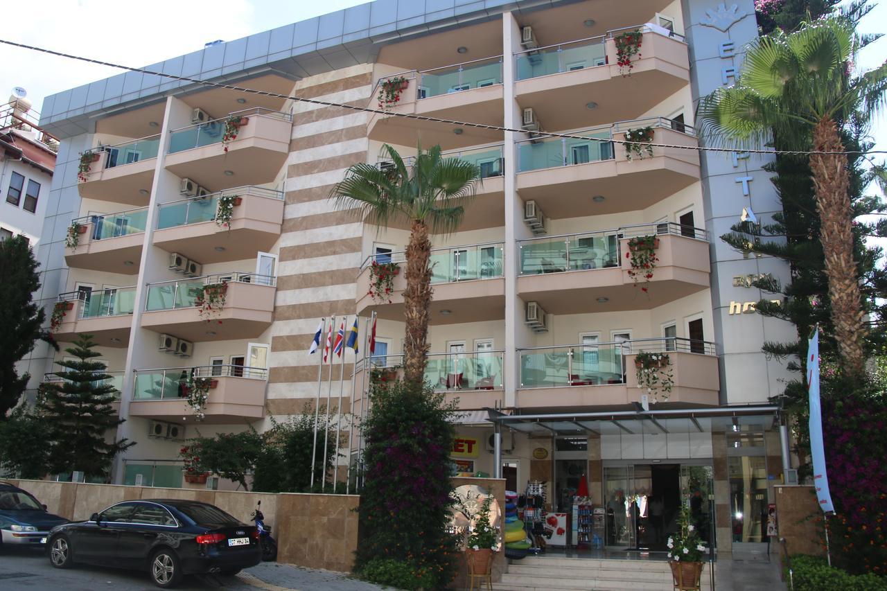 Erkaptan Apart Aparthotel Alanya Exterior foto