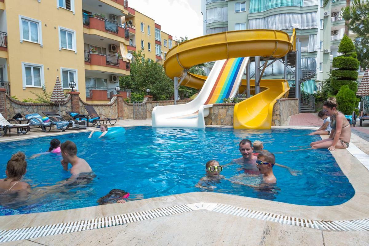 Erkaptan Apart Aparthotel Alanya Exterior foto