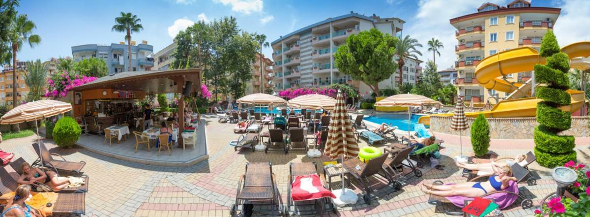Erkaptan Apart Aparthotel Alanya Exterior foto