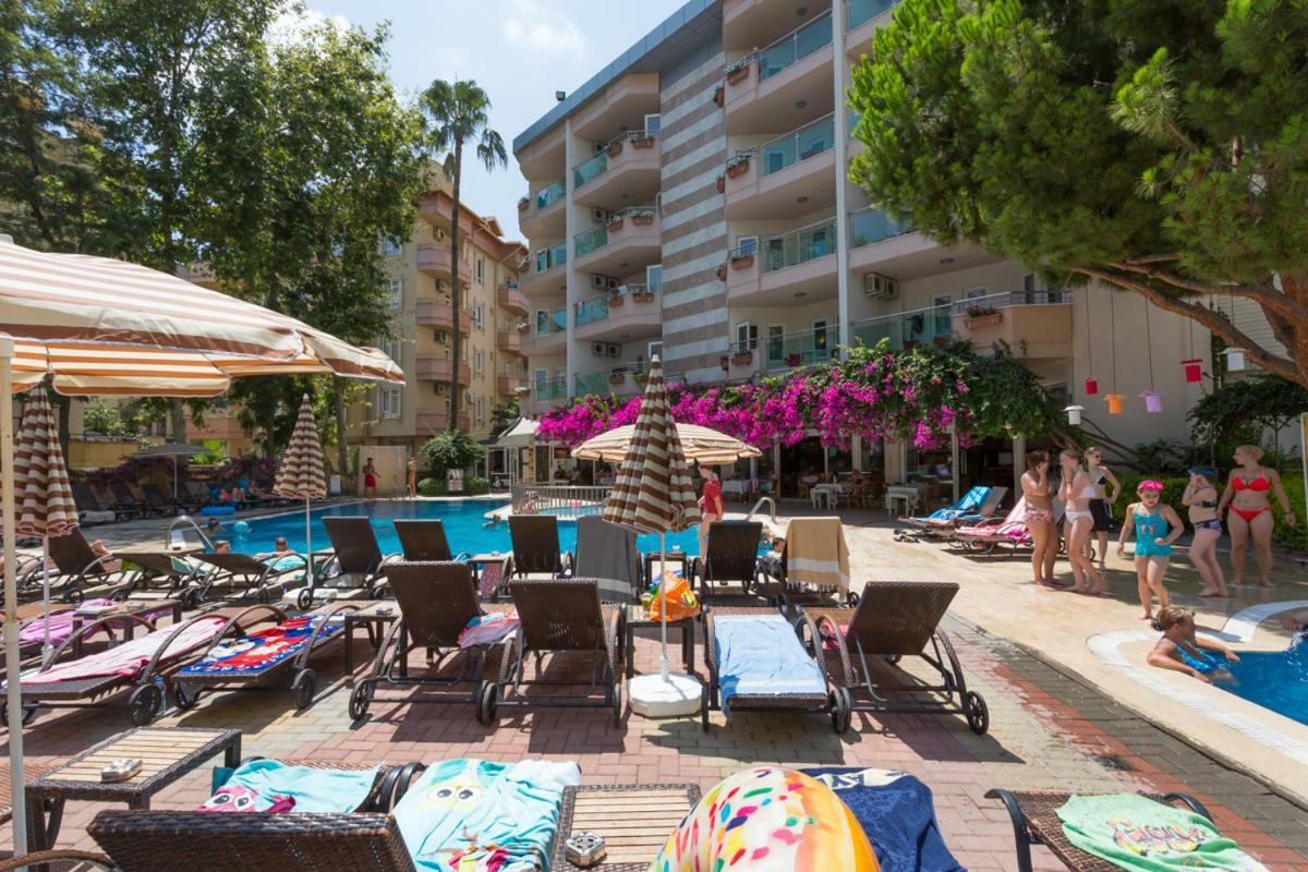Erkaptan Apart Aparthotel Alanya Exterior foto