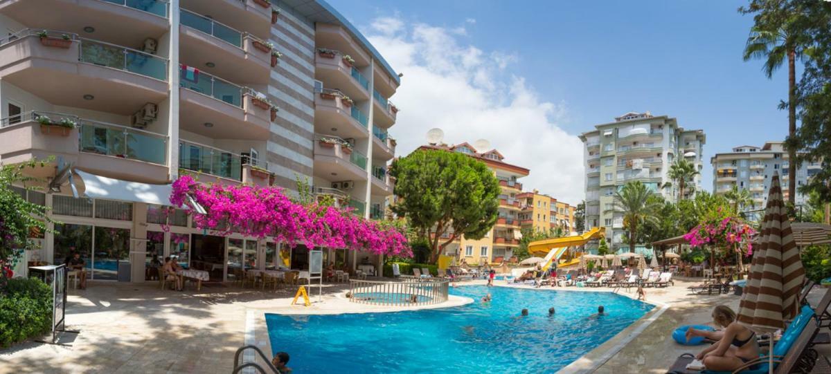 Erkaptan Apart Aparthotel Alanya Exterior foto