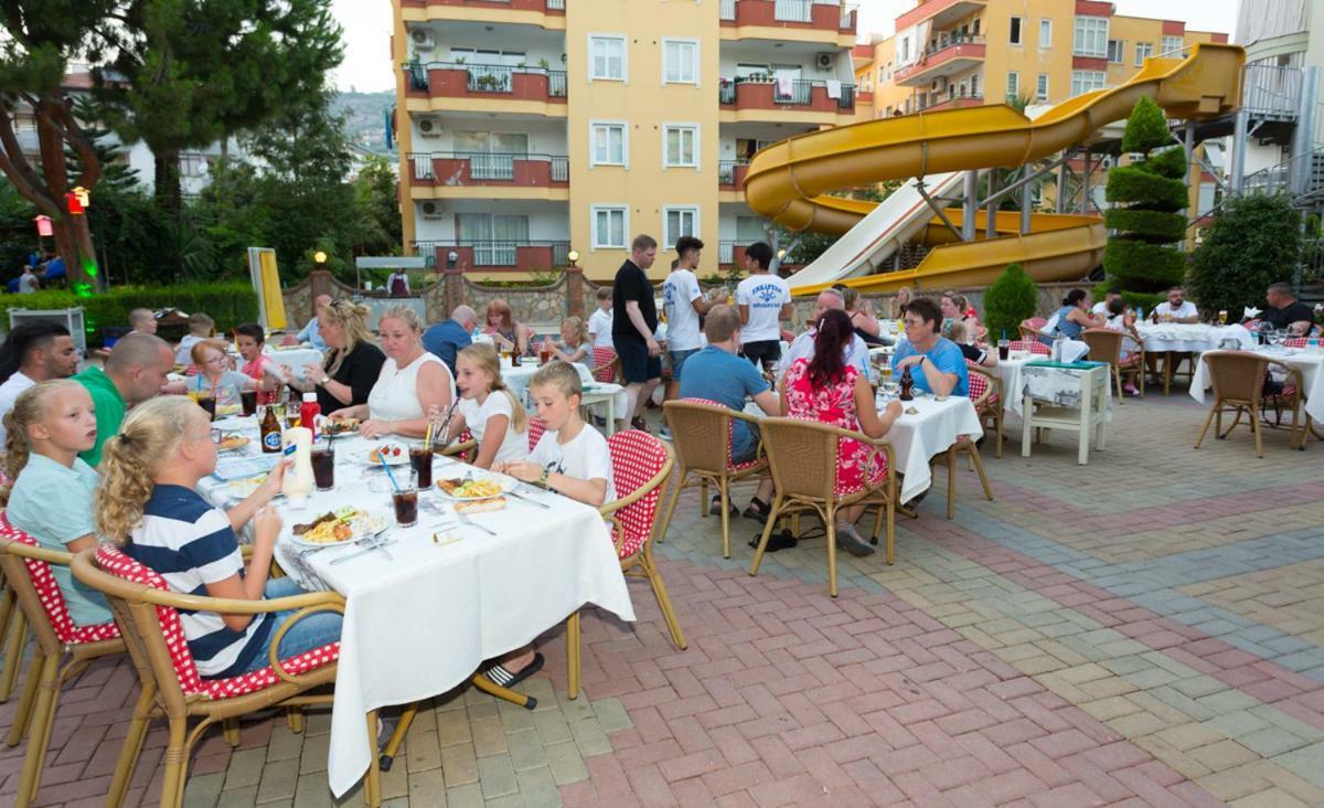 Erkaptan Apart Aparthotel Alanya Exterior foto