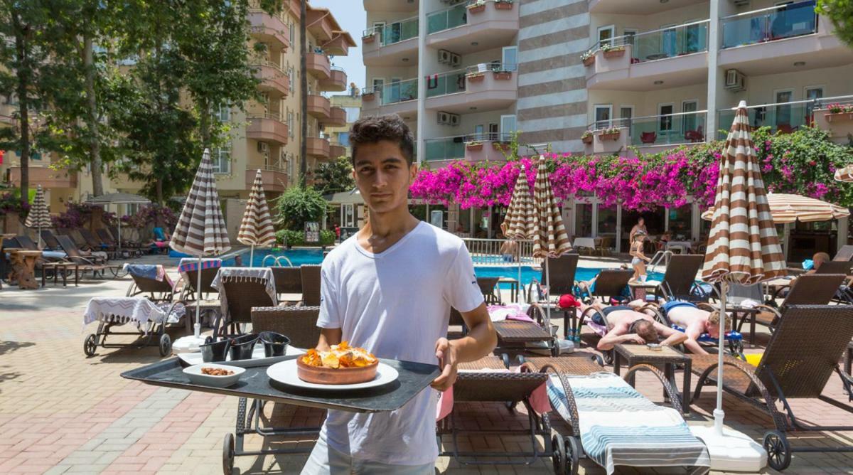 Erkaptan Apart Aparthotel Alanya Exterior foto